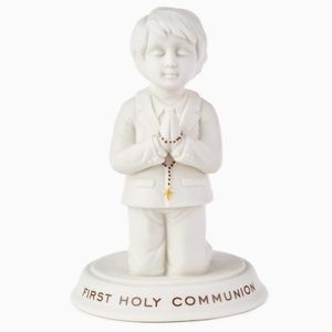 Hallmark First Holy Communion Porcelain Figurine